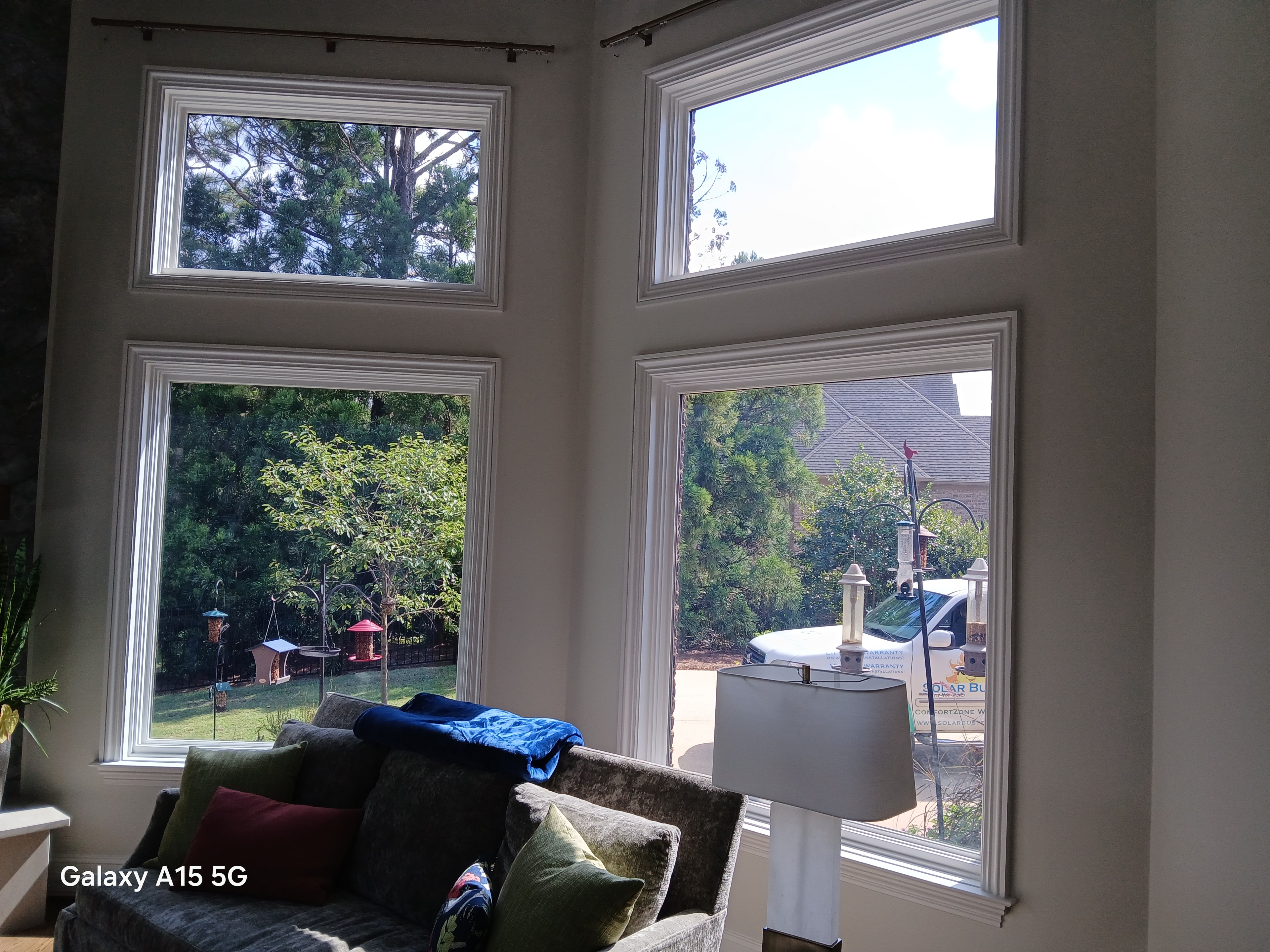 Additional view two of the completed Greystone Legacy residential window film project